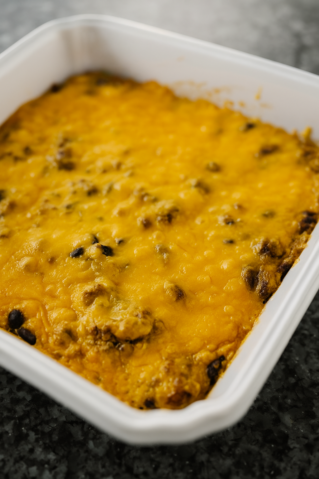 Cheesy taco casserole